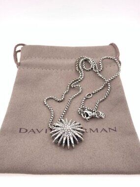 DAVID YURMAN STARBURST PENDANT NECKLACE Medium26mm
